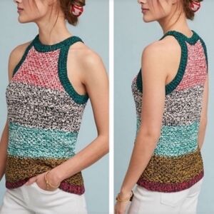 Anthropologie MAEVE Harmony Knit Top Size Small